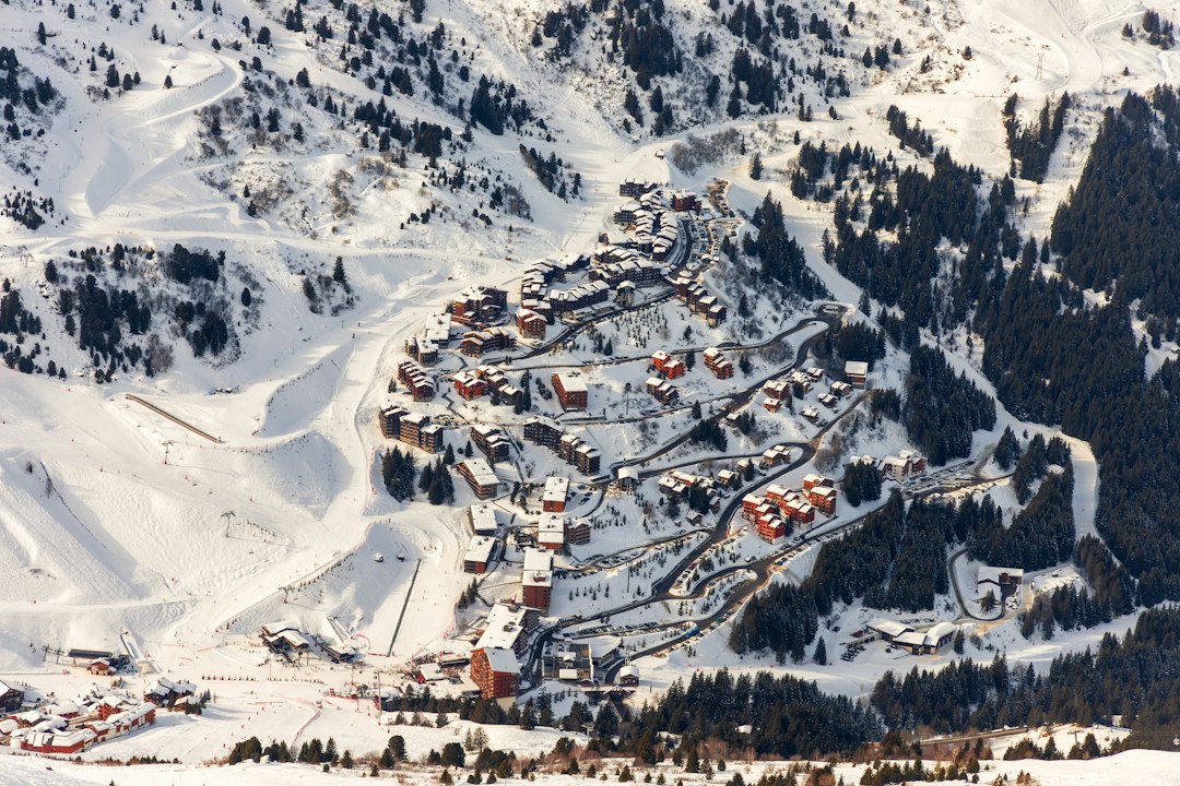 Station de Val Thorens dans le domaine des 3 Vallées, en Savoie