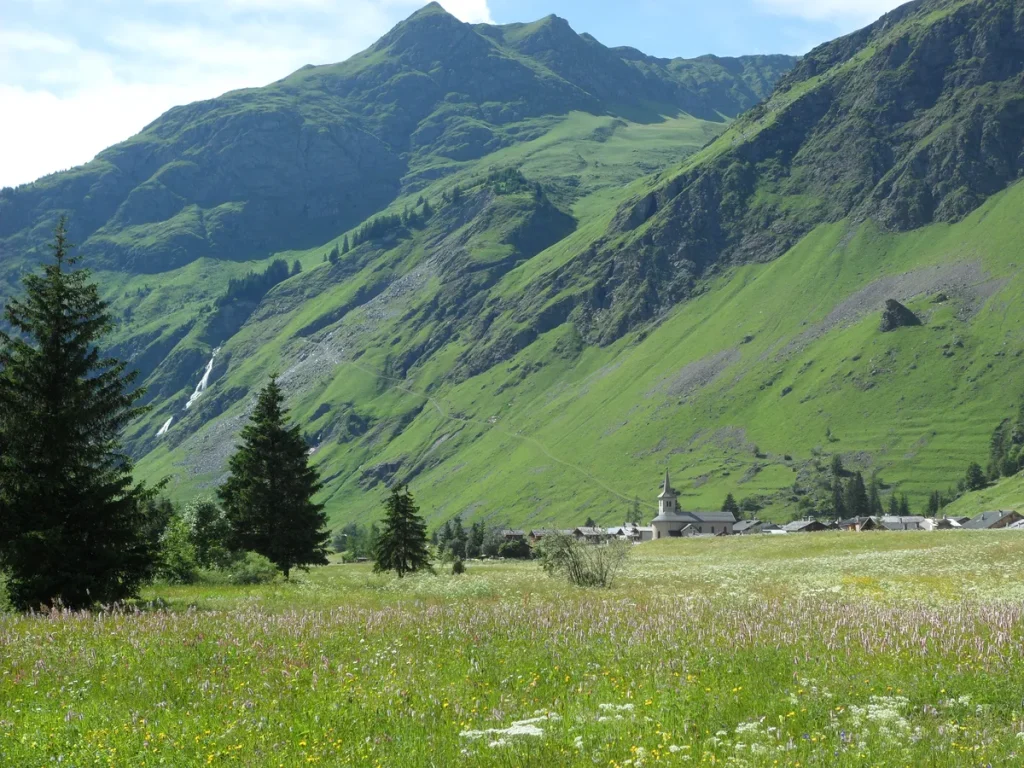 Le vallon de Champagny le haut