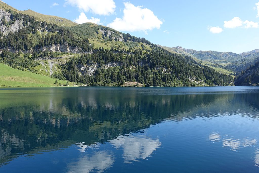 Le lac de Saint-Guérin, dans le Beaufortain